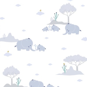 Флизелиновые обои AS Creation Little Love Голубой