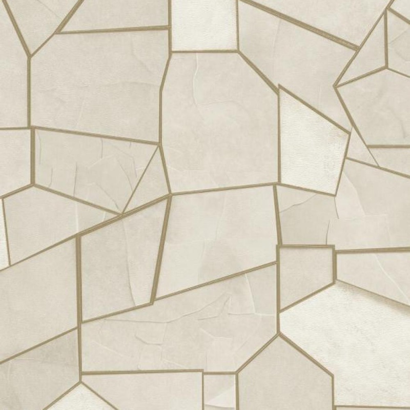 Виниловые обои на флизелиновой основе Erismann Elle Decoration 4 Бежевый