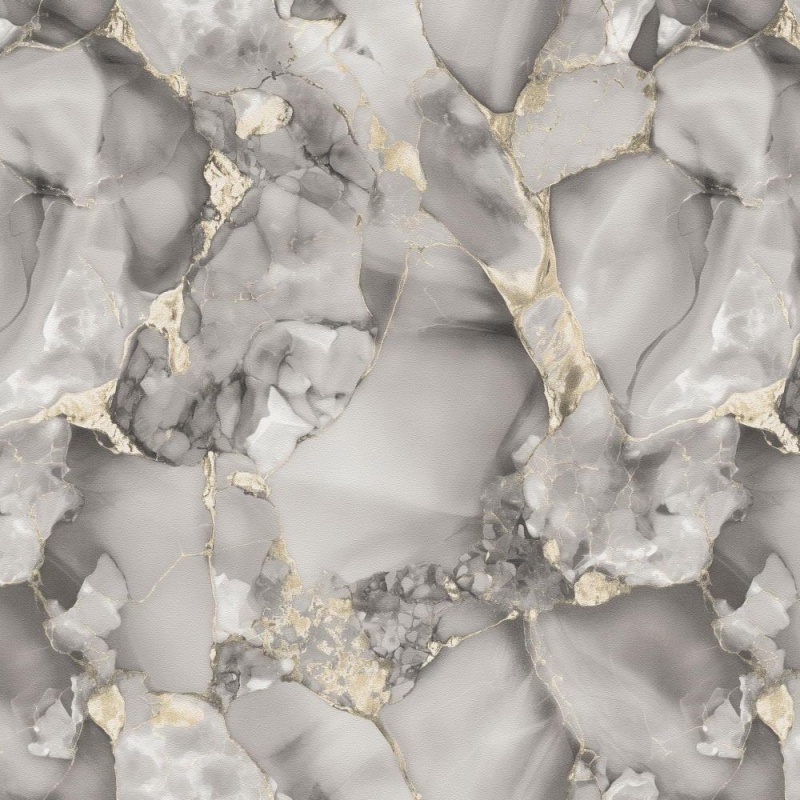 Виниловые обои на флизелиновой основе AS Creation Elite of Shades Серый