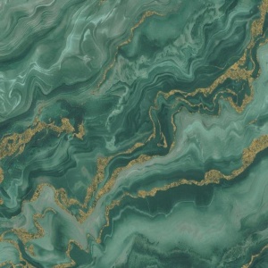 Виниловые обои на флизелиновой основе AS Creation Elle Decoration 4 Бирюзовый