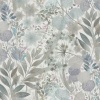 Виниловые обои на флизелиновой основе Erismann Secret Garden Erismann Бирюзовый