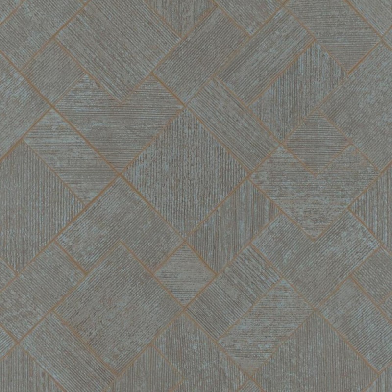 Виниловые обои на флизелиновой основе Marburg Ritus Бирюзовый