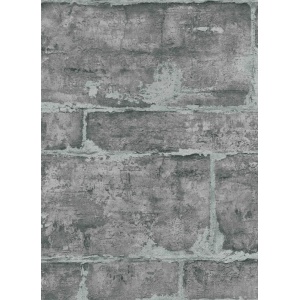 Виниловые обои на флизелиновой основе Erismann Fashion for Walls 3 12102-15 Серый-Черный