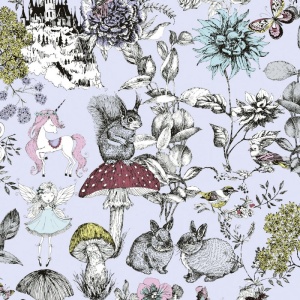 Флизелиновые обои AS Creation Little Love Голубой