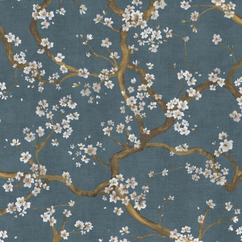 Виниловые обои на флизелиновой основе AS Creation Urban Garden Бирюзовый