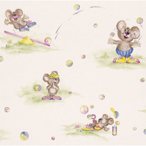 Бумажные обои Rasch Piccolo Персиковый