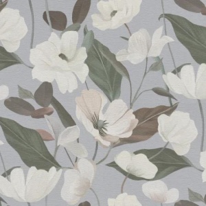 Виниловые обои на флизелиновой основе Erismann Secret Garden Erismann Голубой