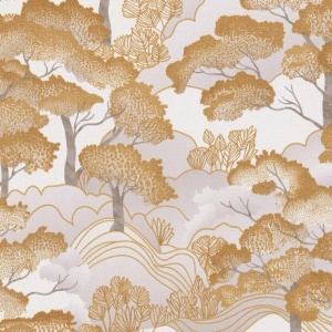 Виниловые обои на флизелиновой основе Erismann Elle Decoration 4 Золотой
