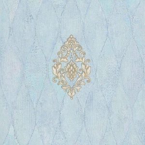 Виниловые обои на флизелиновой основе Marburg New Romantic Голубой